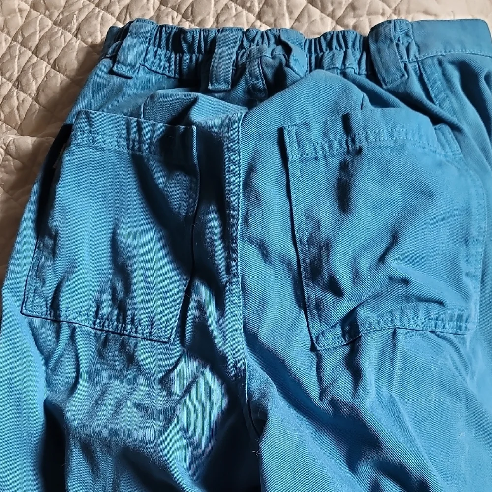 Big Bud Press Bell Bottoms Petite Marine Blue Wide Leg Jeans - Picture 5 of 5
